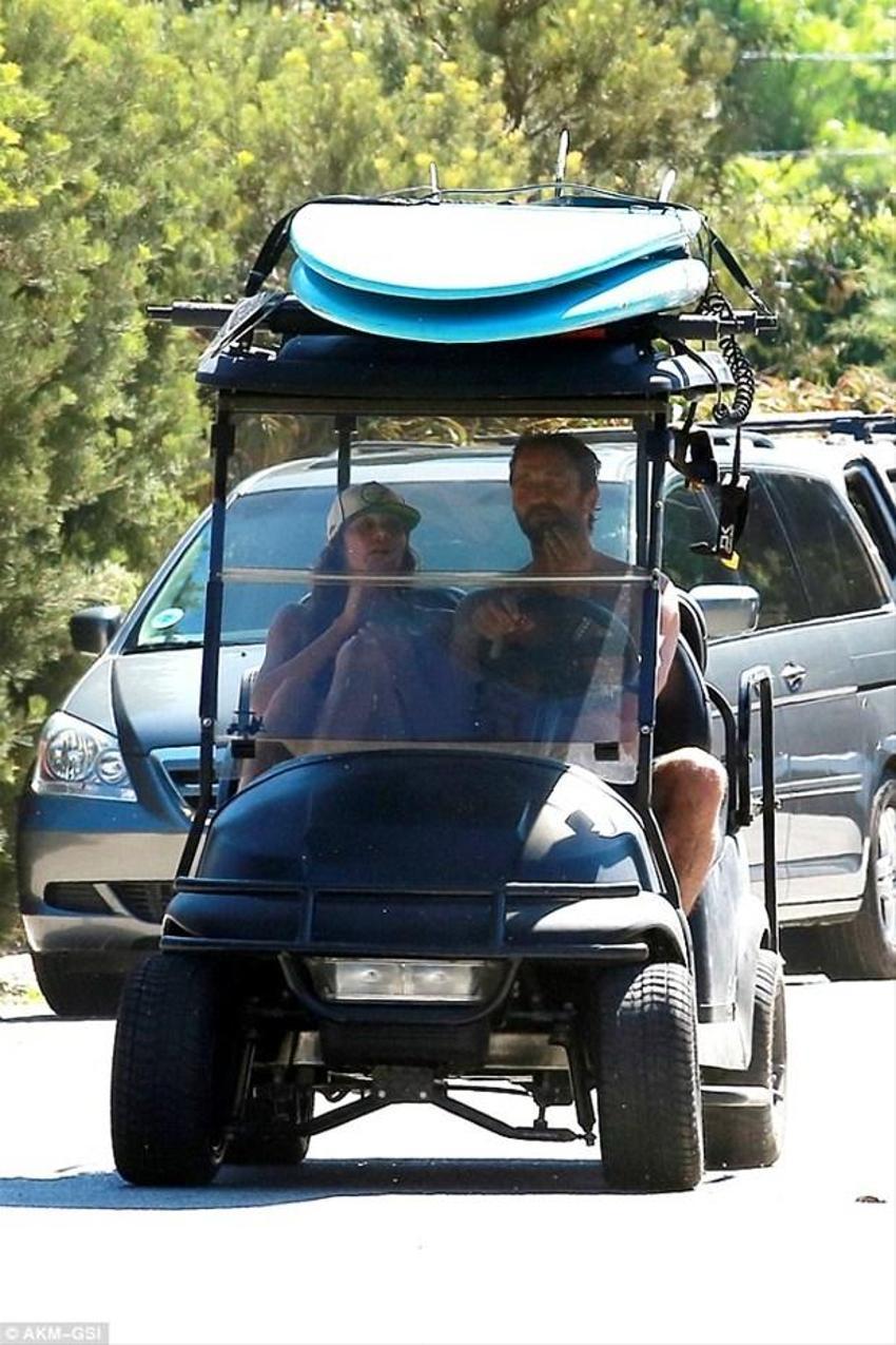 Gerard Butler'in tatil kaçamağı!