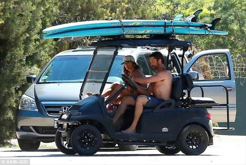 Gerard Butler'in tatil kaçamağı!