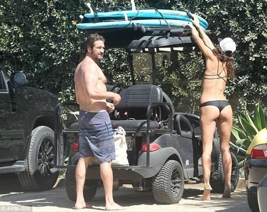 Gerard Butler'in tatil kaçamağı!