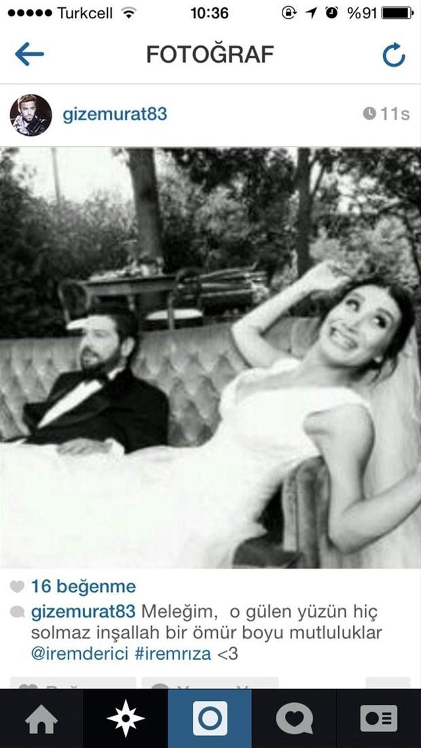 İrem Derici evlendi!