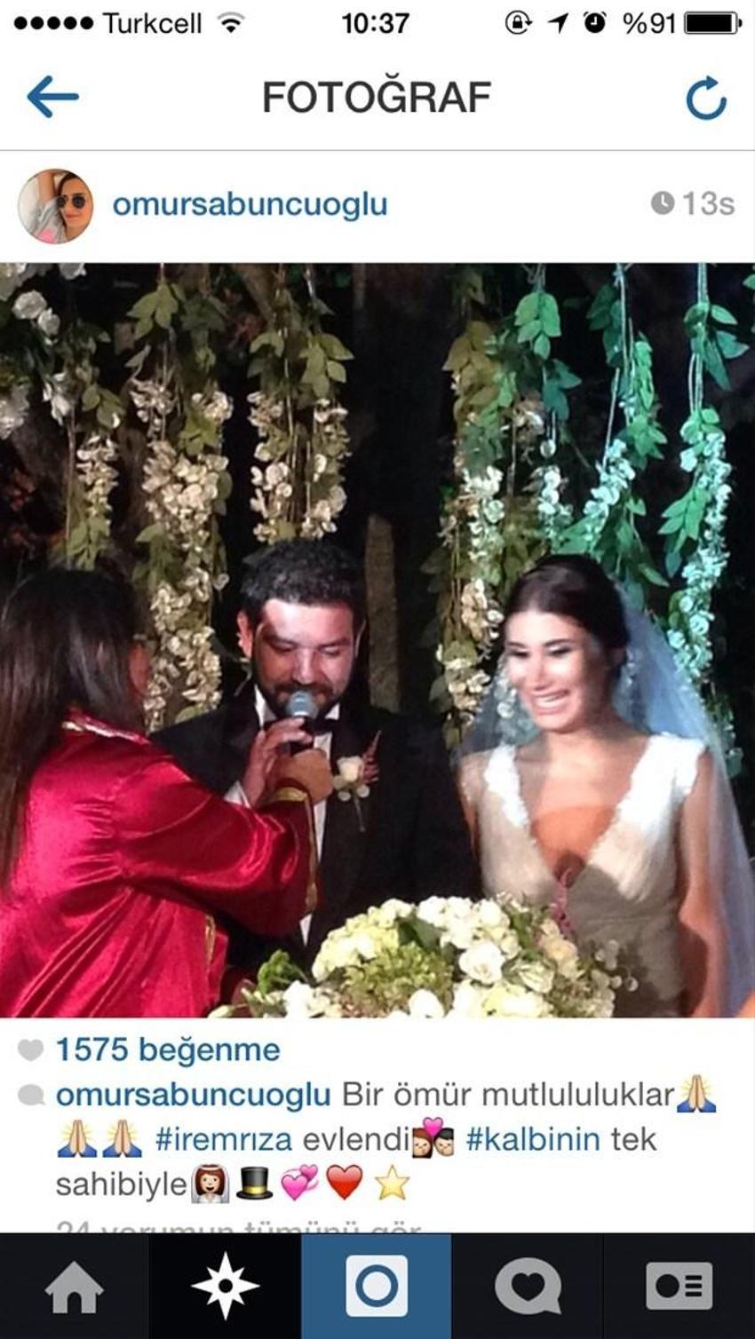 İrem Derici evlendi!