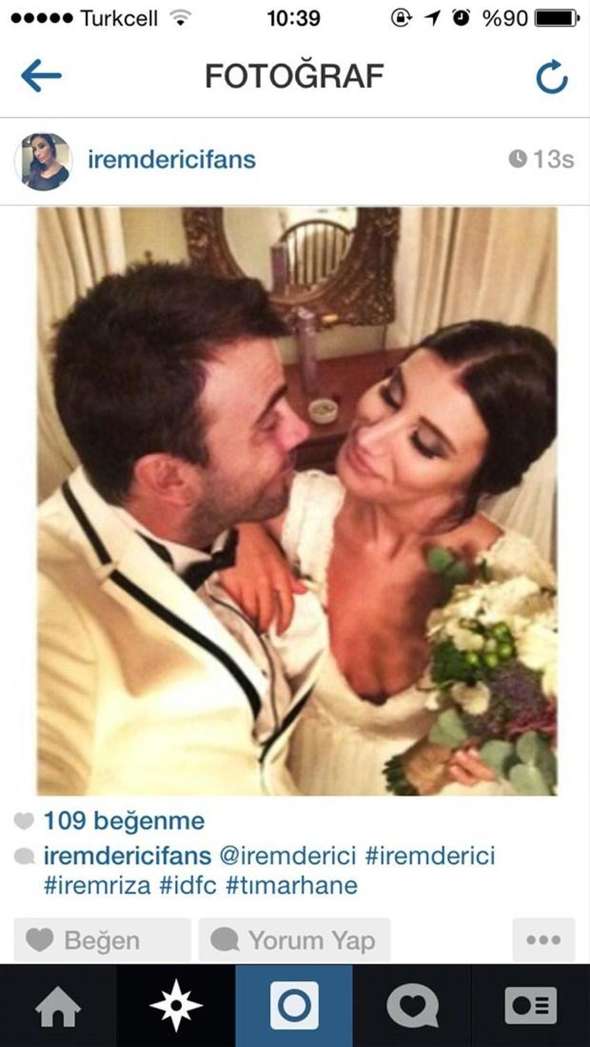 İrem Derici evlendi!