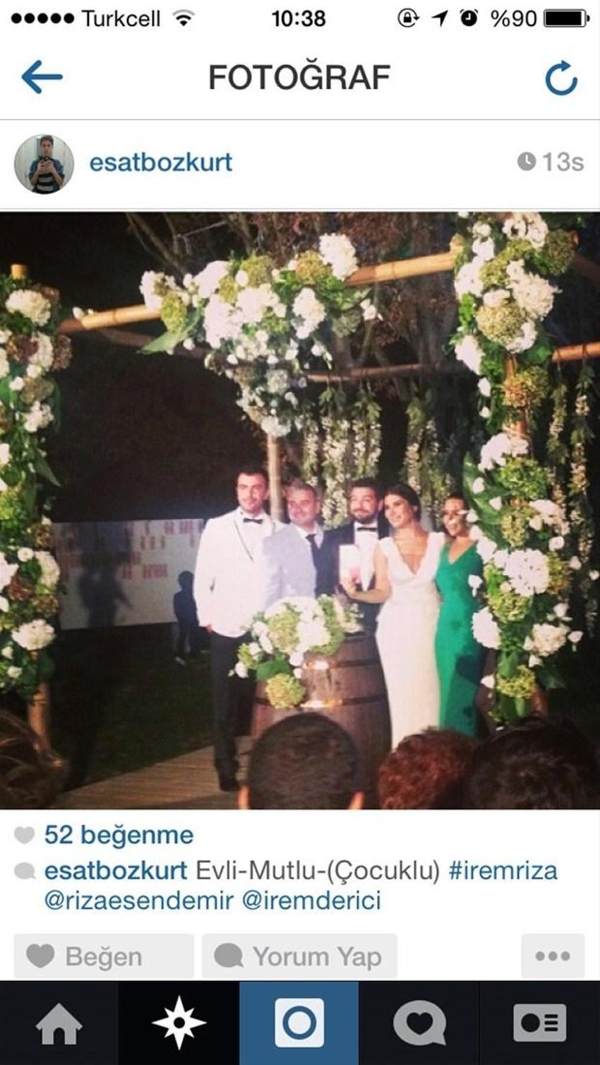 İrem Derici evlendi!