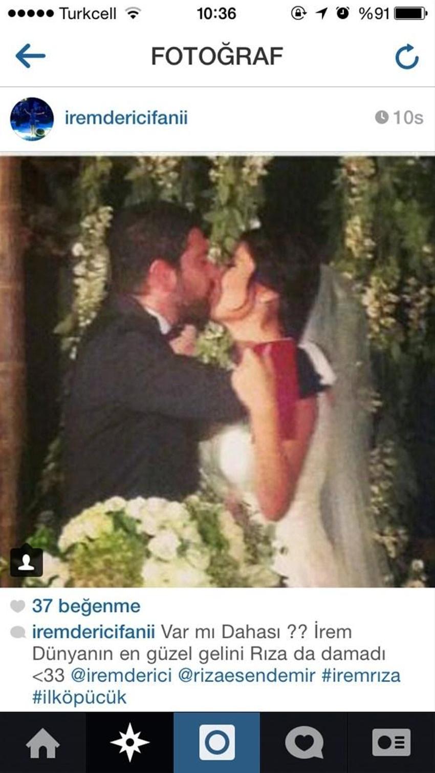 İrem Derici evlendi!