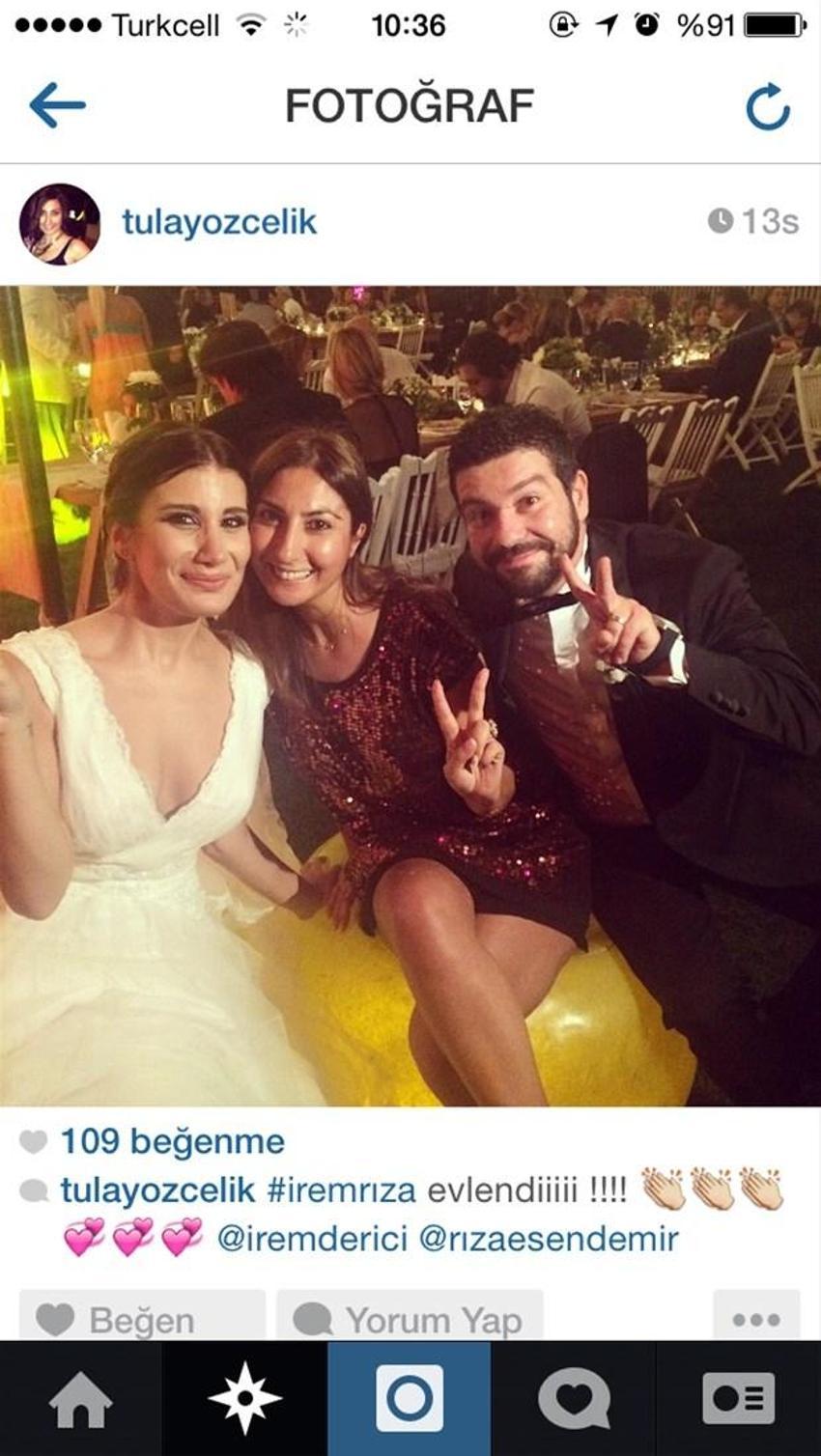 İrem Derici evlendi!
