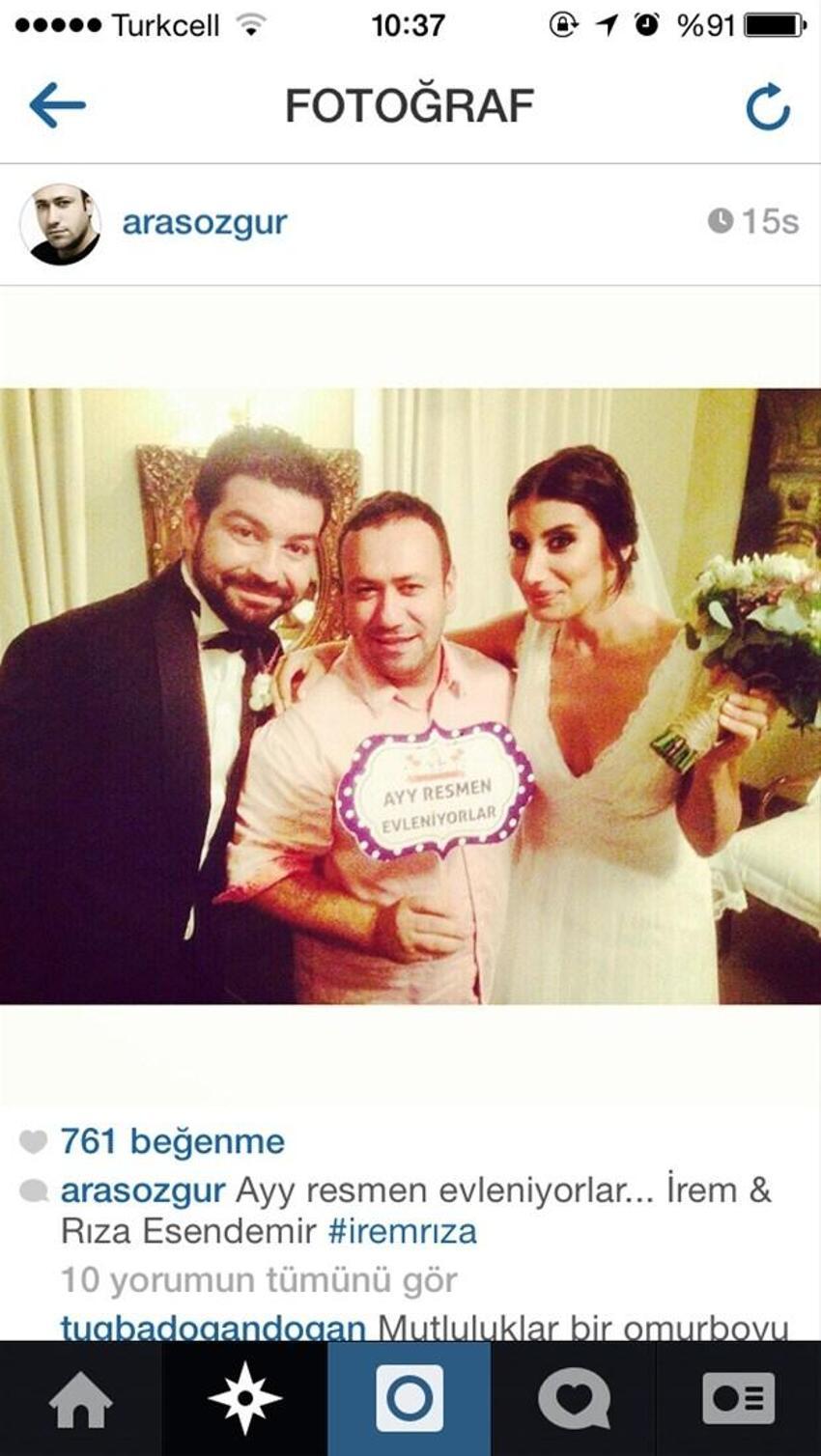 İrem Derici evlendi!