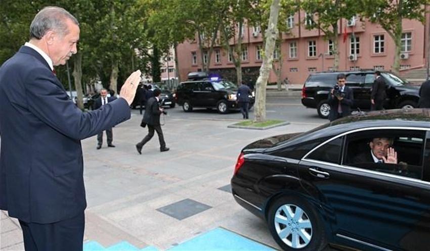 Gül'den Erdoğan'a veda ziyareti