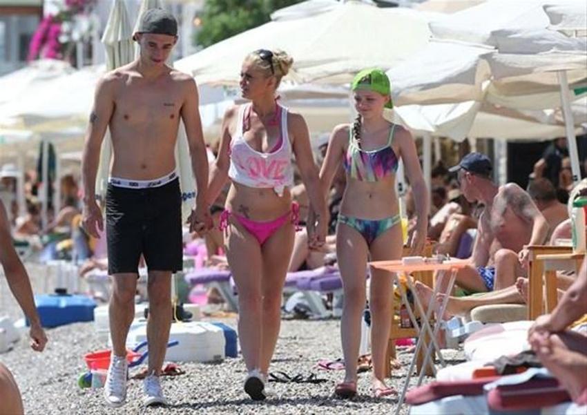 Bodrum tatili olay oldu