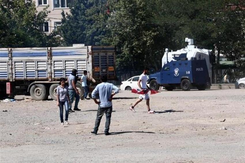 Nurtepe'de tehlikeli gerginlik