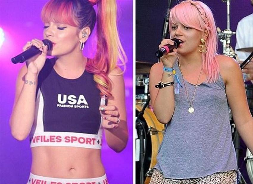 Lily Allen formunu patates cipsine borçlu!