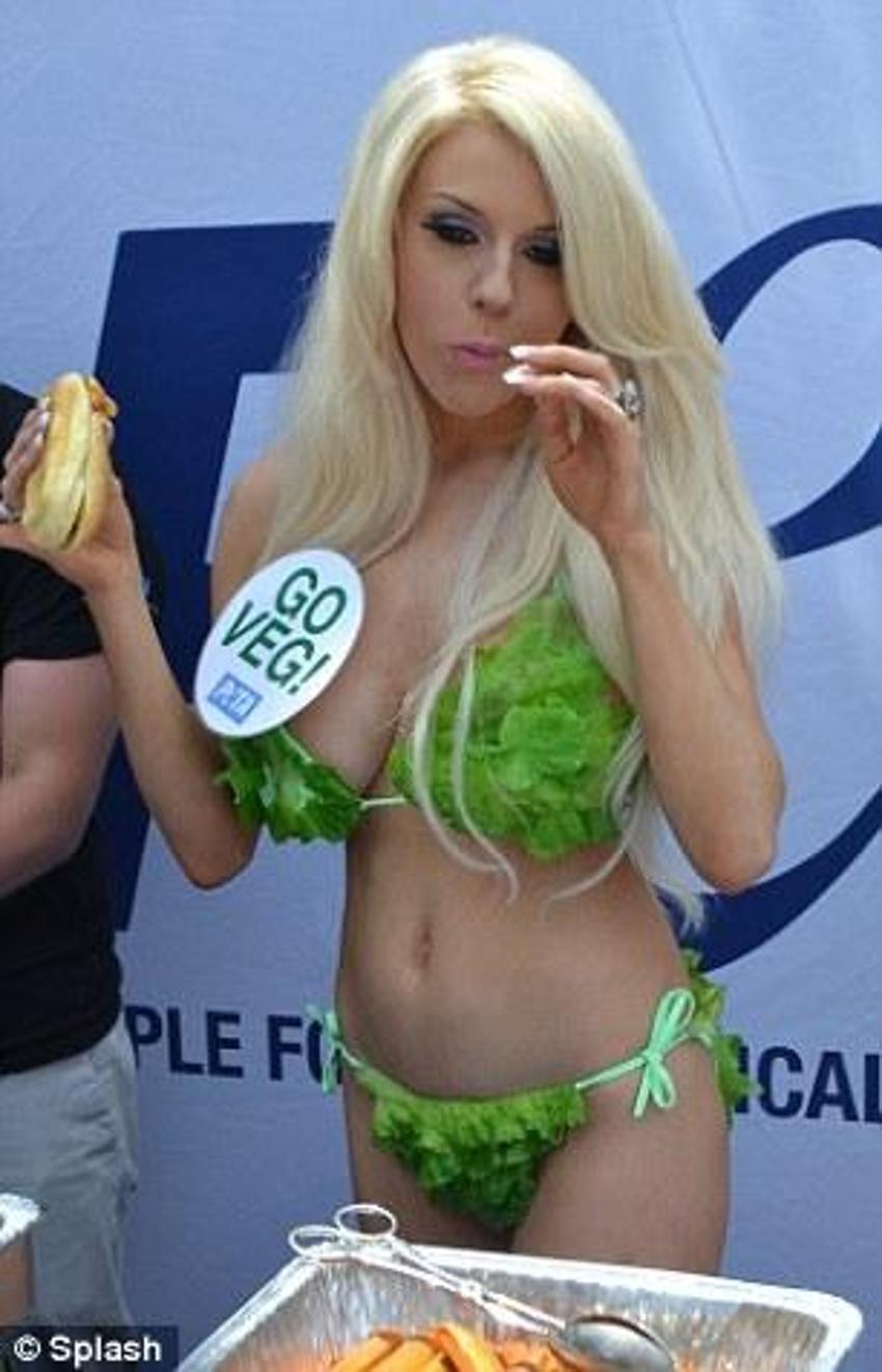 Courtney Stodden'ın ilginç bikinisi!
