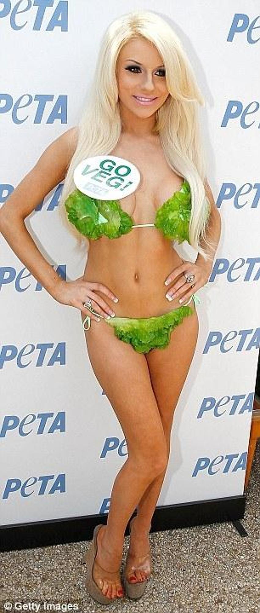 Courtney Stodden'ın ilginç bikinisi!