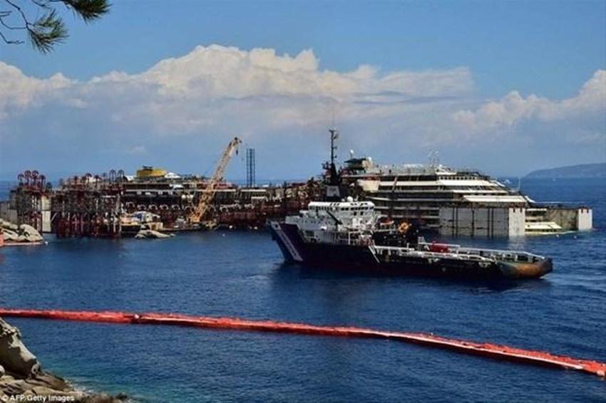 Costa Concordia gemisi faciasından görüntüler yayınlandı