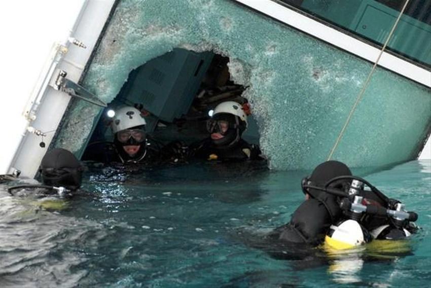 Costa Concordia gemisi faciasından görüntüler yayınlandı