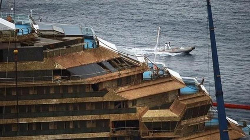 Costa Concordia gemisi faciasından görüntüler yayınlandı