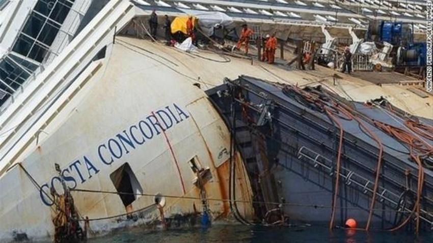 Costa Concordia gemisi faciasından görüntüler yayınlandı