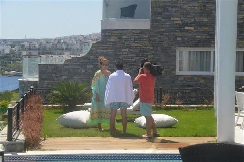 Demet Akalın Bodrum'da