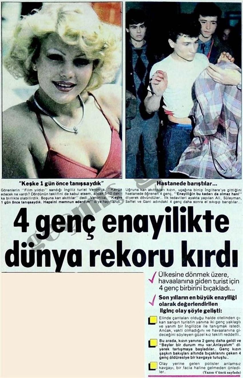 Nostaljik gazete küpürleri!