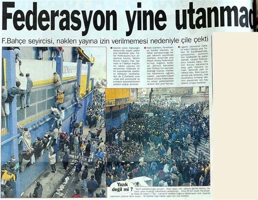 Nostaljik gazete küpürleri!