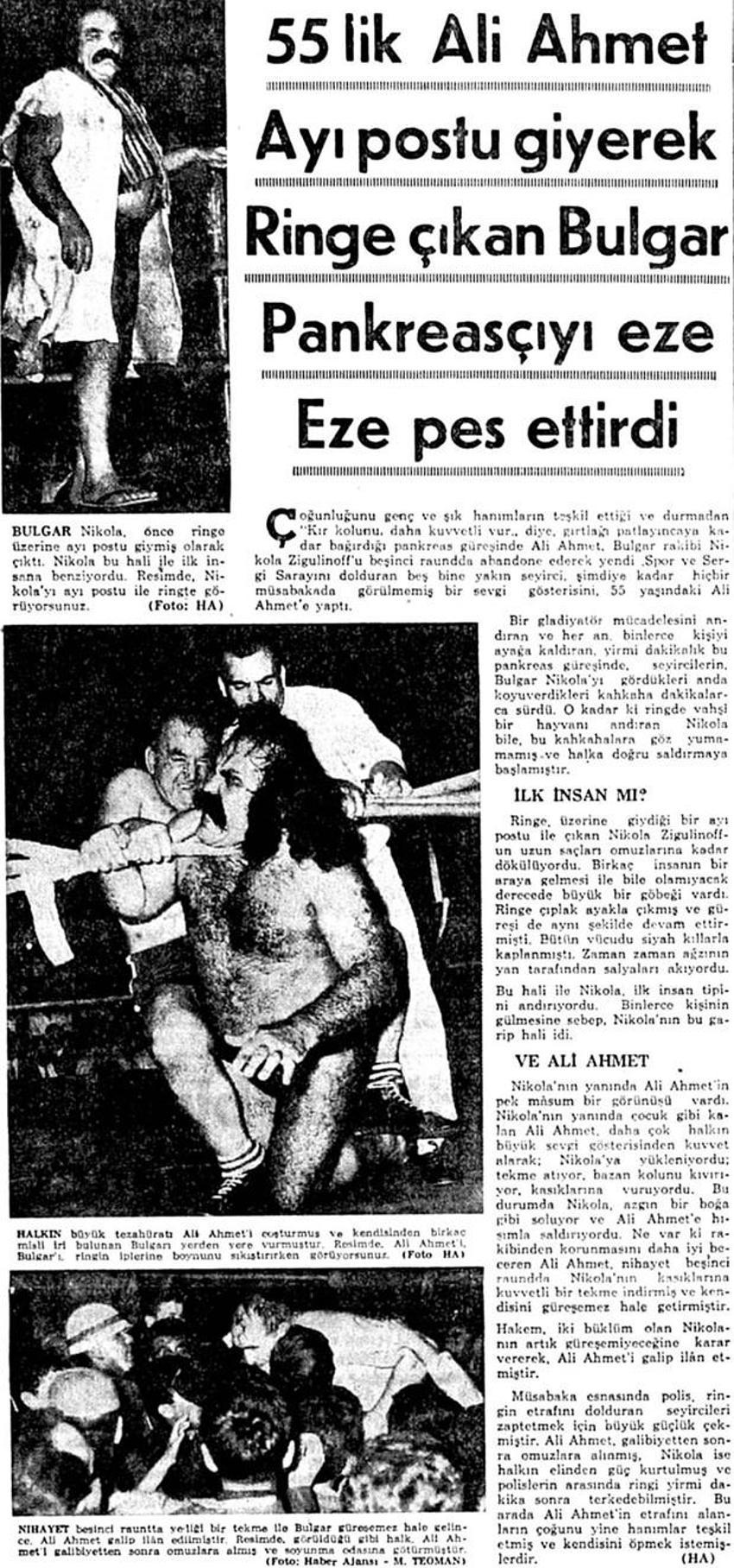Nostaljik gazete küpürleri!