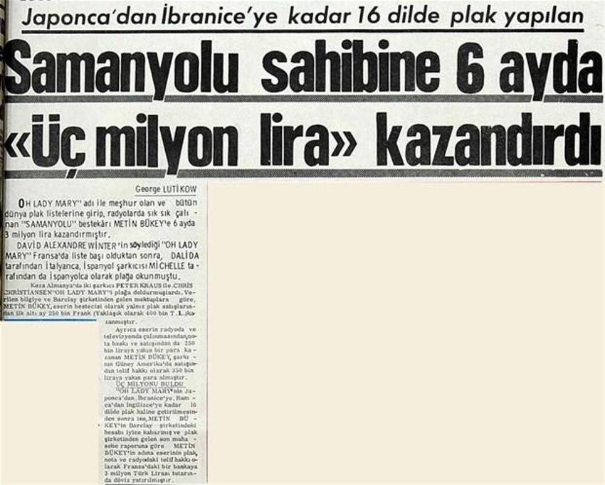 Nostaljik gazete küpürleri!