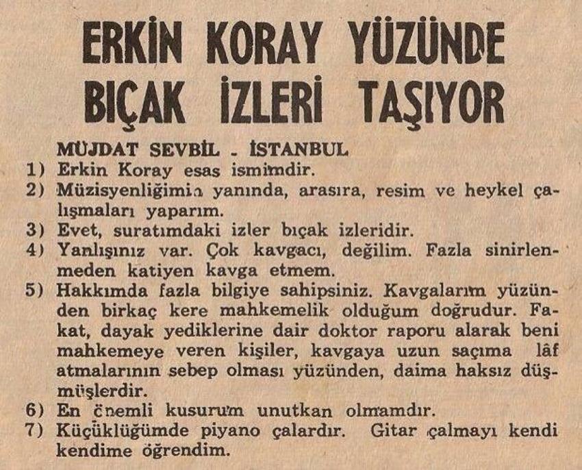 Nostaljik gazete küpürleri!