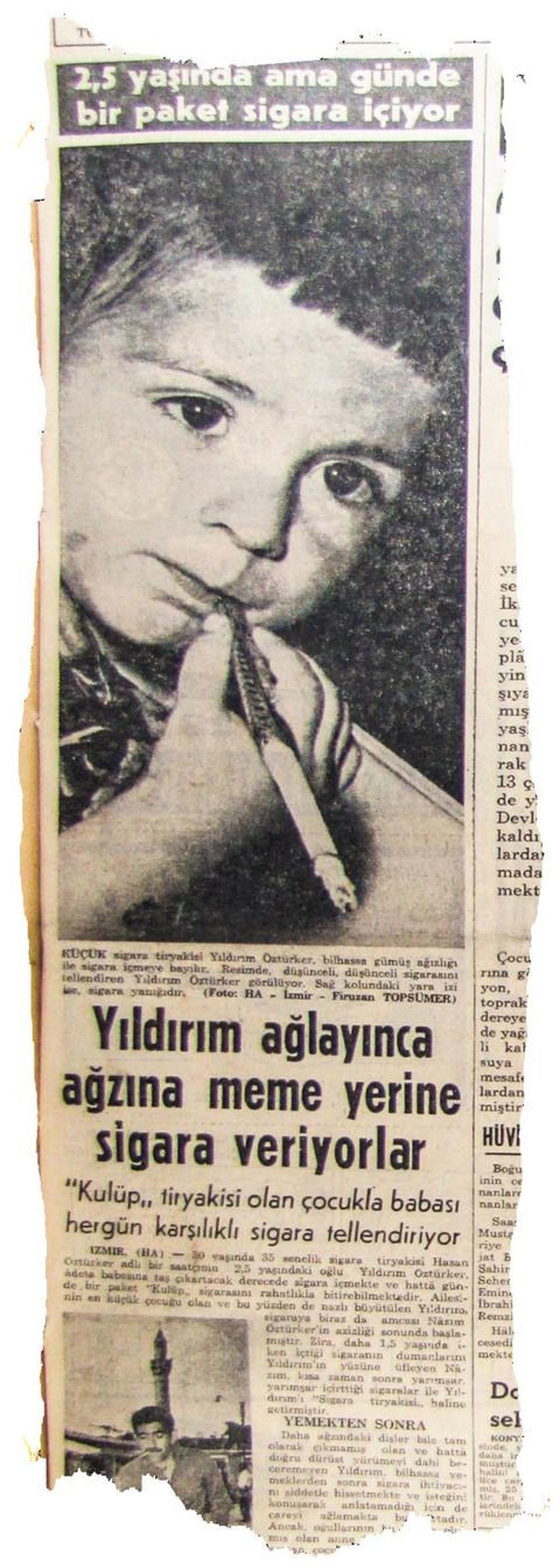 Nostaljik gazete küpürleri!