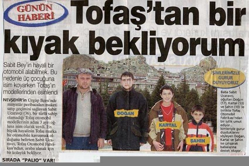 Nostaljik gazete küpürleri!
