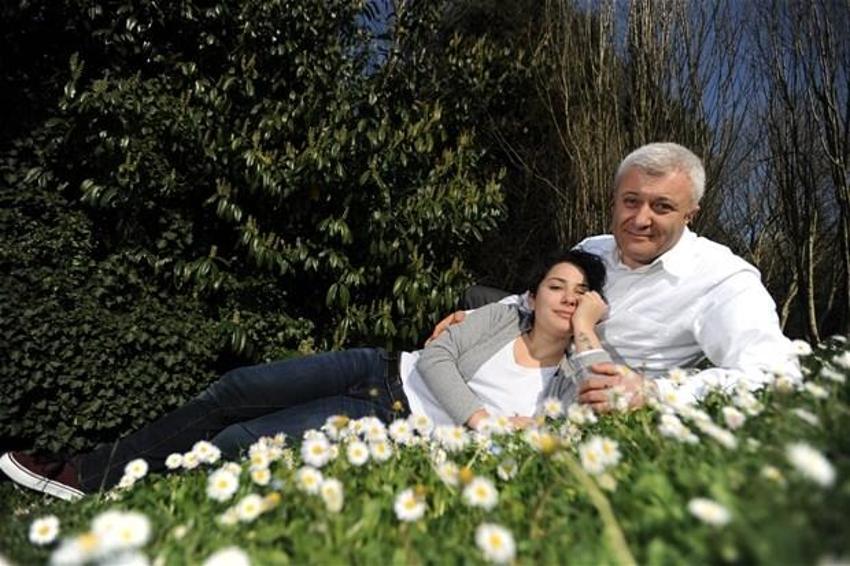 Tuncay Özkan ve kızı Nazlıcan Özkan