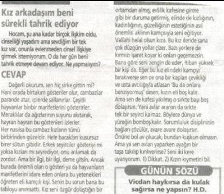 Haydar Dümen´in en iyileri