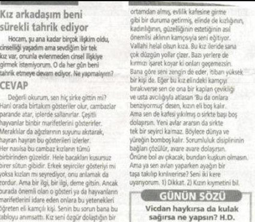 Haydar Dümen´in en iyileri