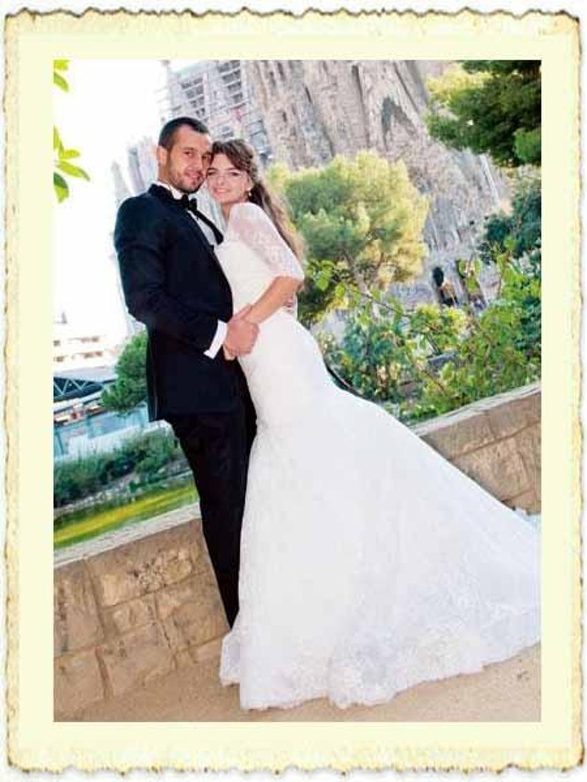Ünlülerin düğün fotoğrafları