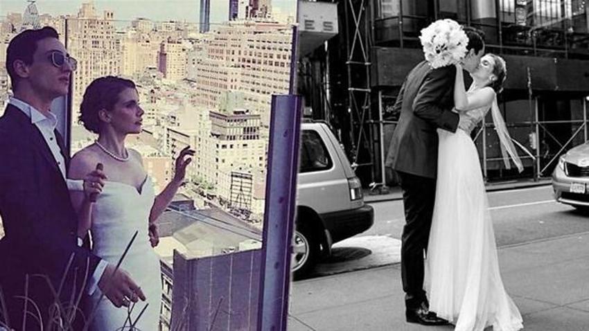 Ünlülerin düğün fotoğrafları