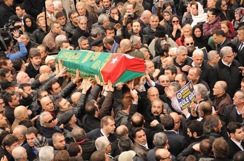 Adnan Şenses son yolculuğuna uğurlandı