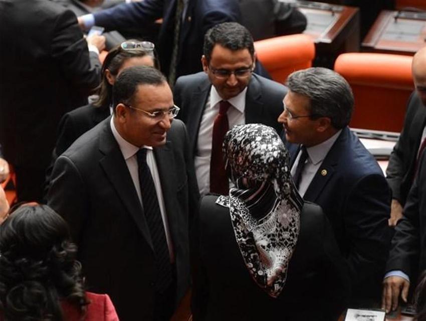 Türbanlı vekil TBMM´de