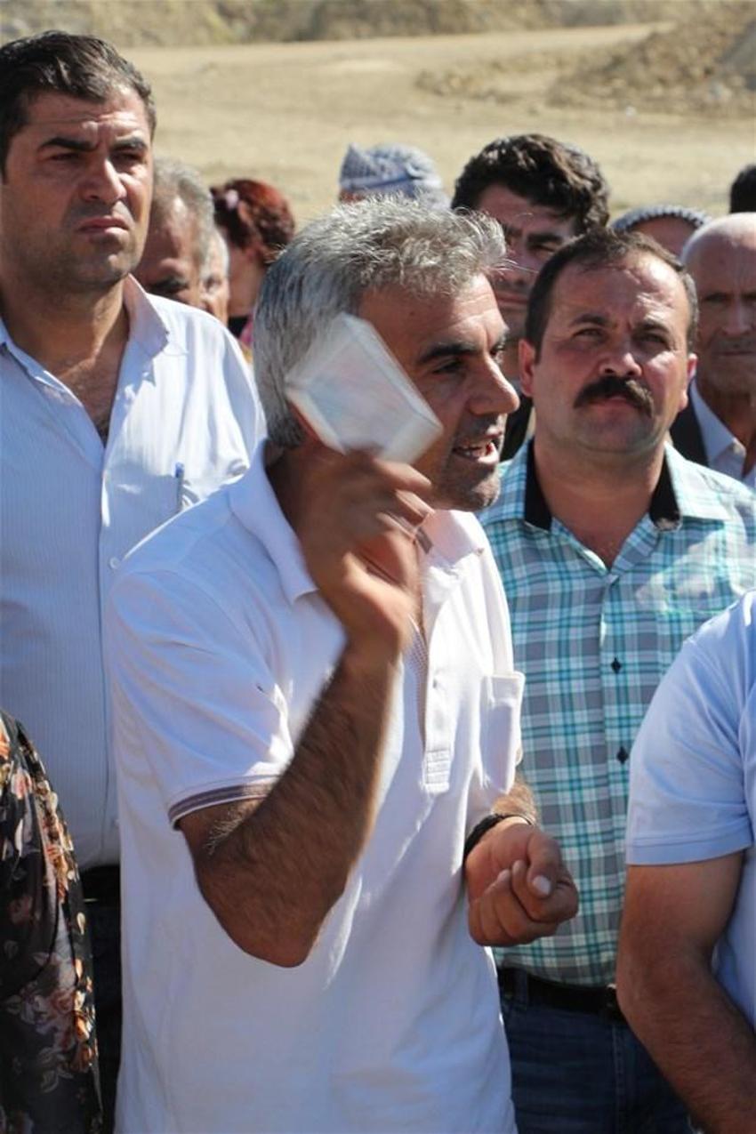 PKK mezarlığı açılışına polis engeli