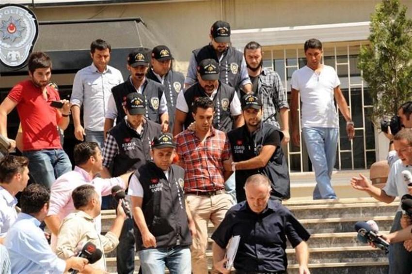 Palalı saldırgan Adliye´de