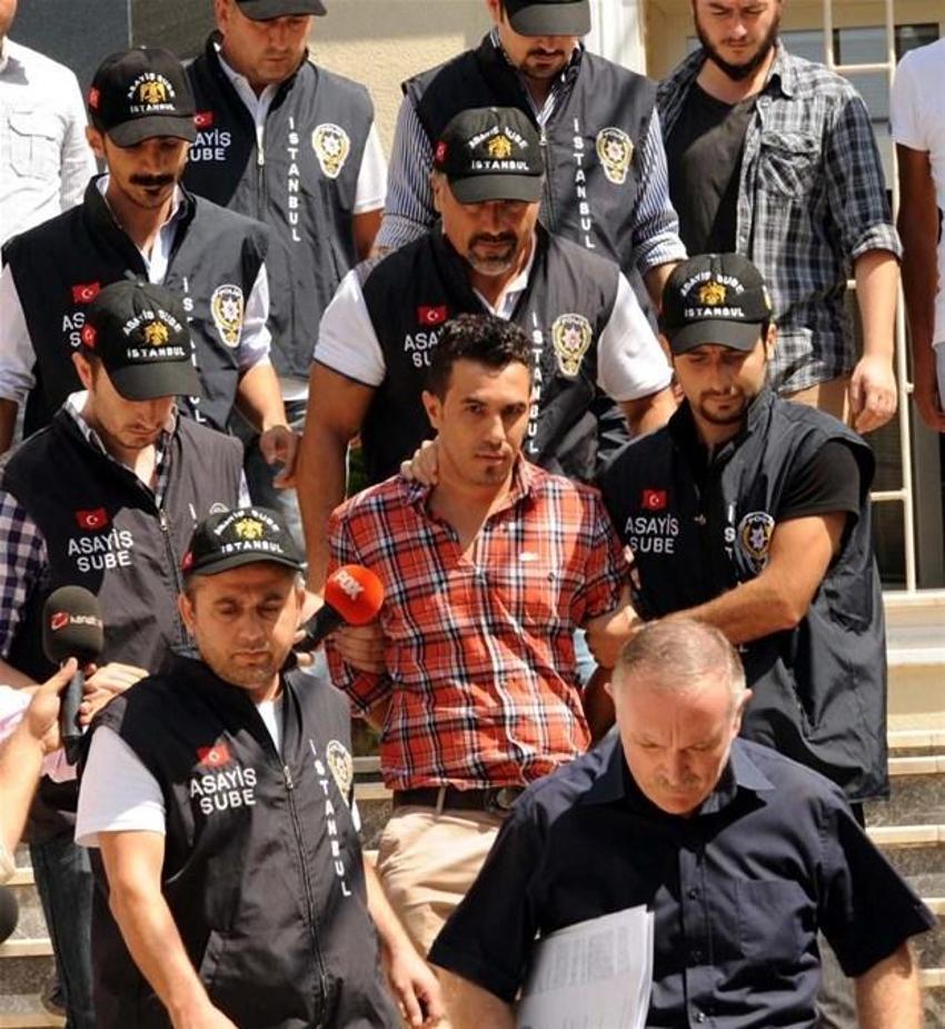 Palalı saldırgan Adliye´de