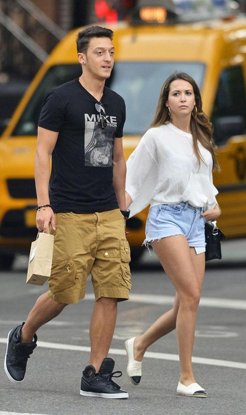 Mesut Özil ve Mandy Capristo