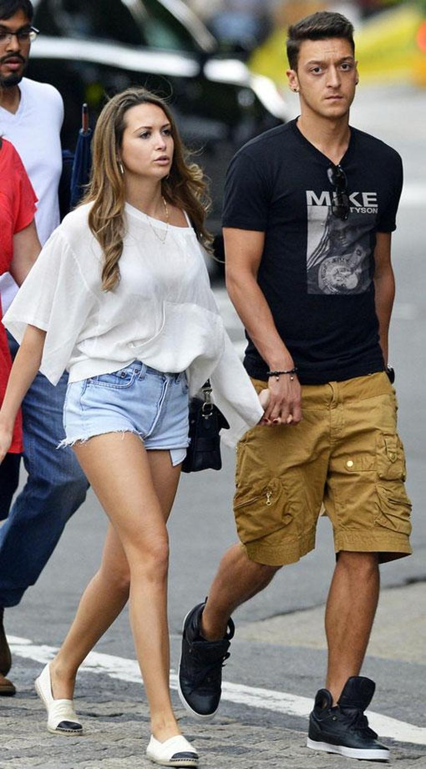 Mesut Özil ve Mandy Capristo