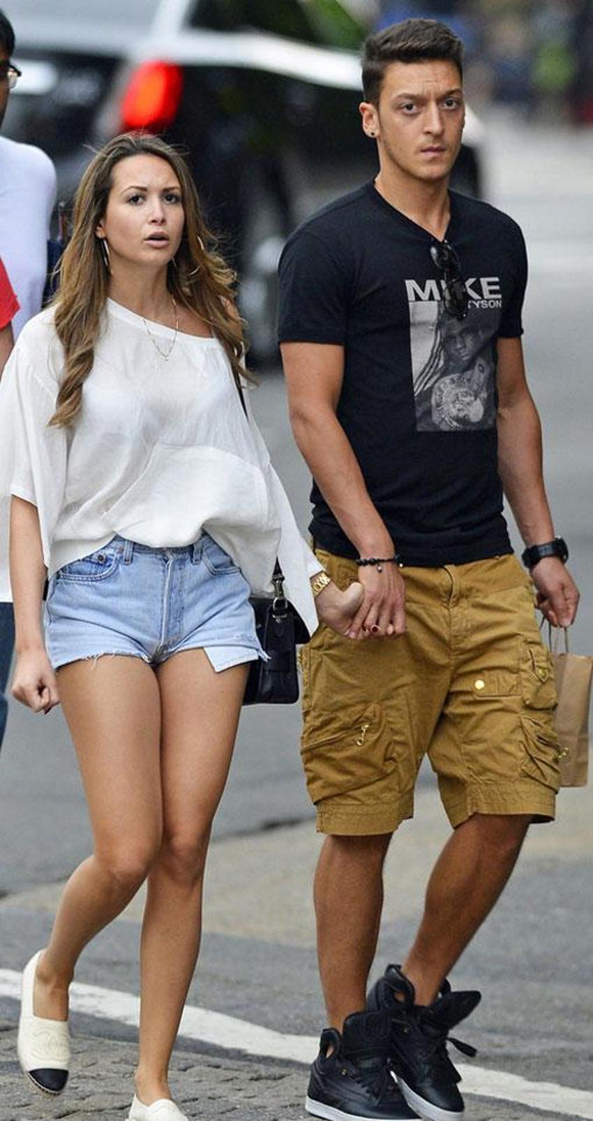 Mesut Özil ve Mandy Capristo