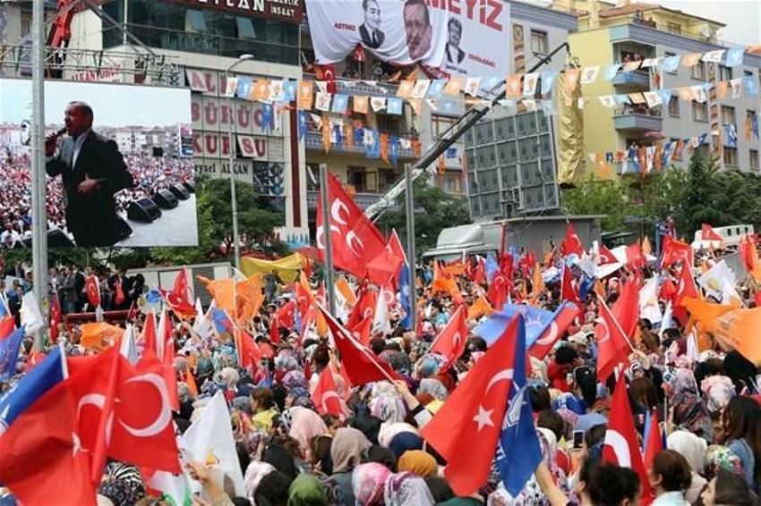 Ankara´da Ak Parti mitingi