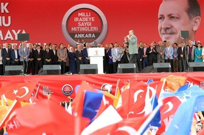 Ankara´da Ak Parti mitingi