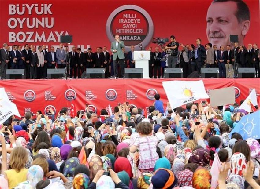 Ankara´da Ak Parti mitingi