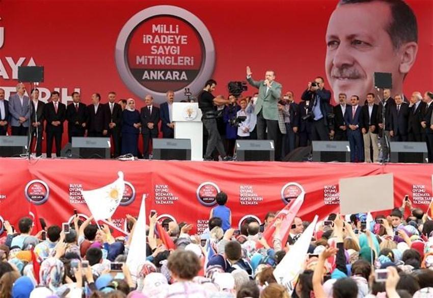 Ankara´da Ak Parti mitingi