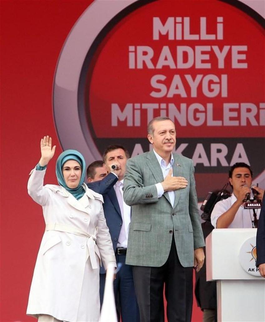 Ankara´da Ak Parti mitingi