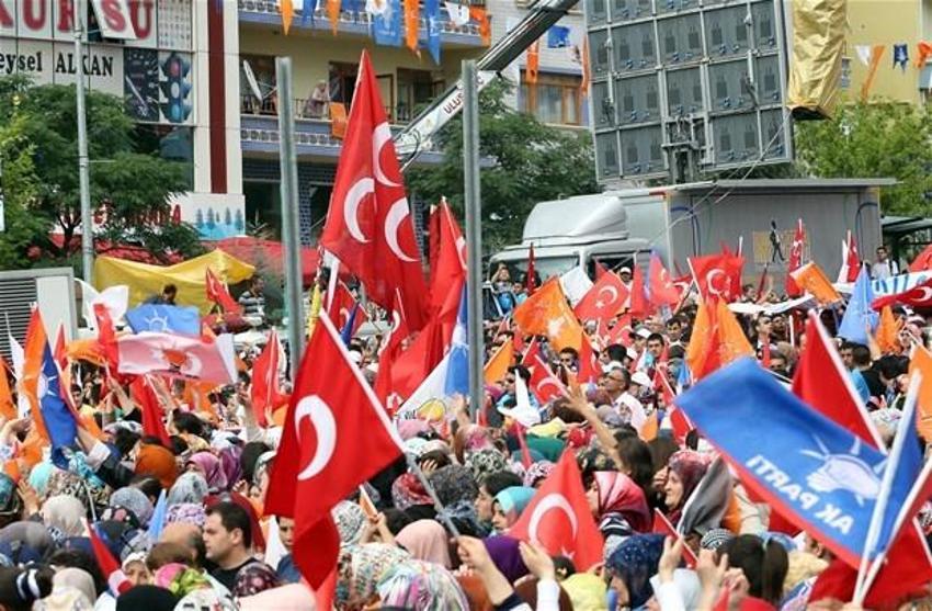 Ankara´da Ak Parti mitingi