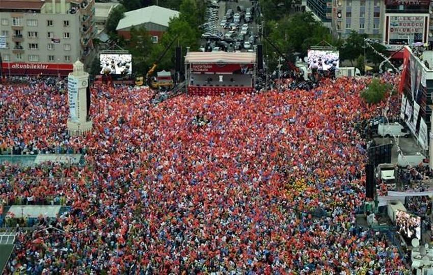 Ankara´da Ak Parti mitingi