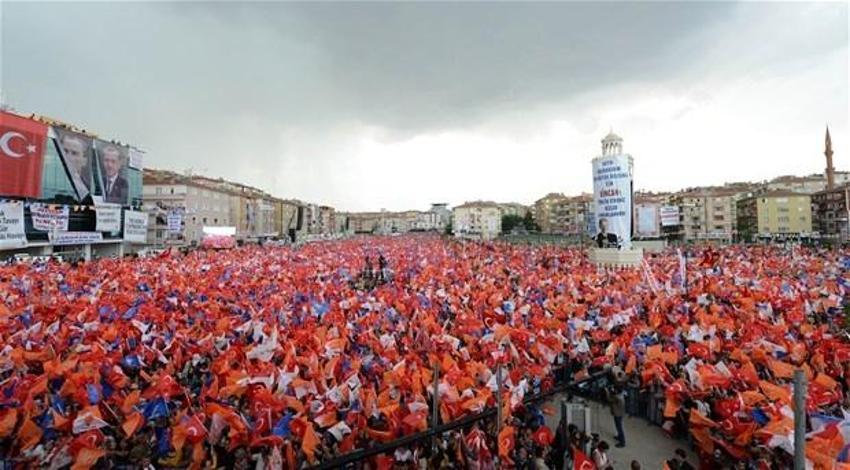 Ankara´da Ak Parti mitingi