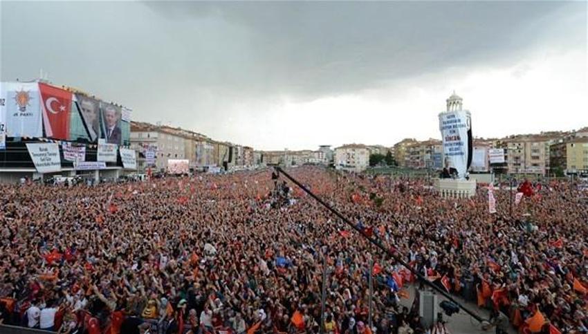 Ankara´da Ak Parti mitingi